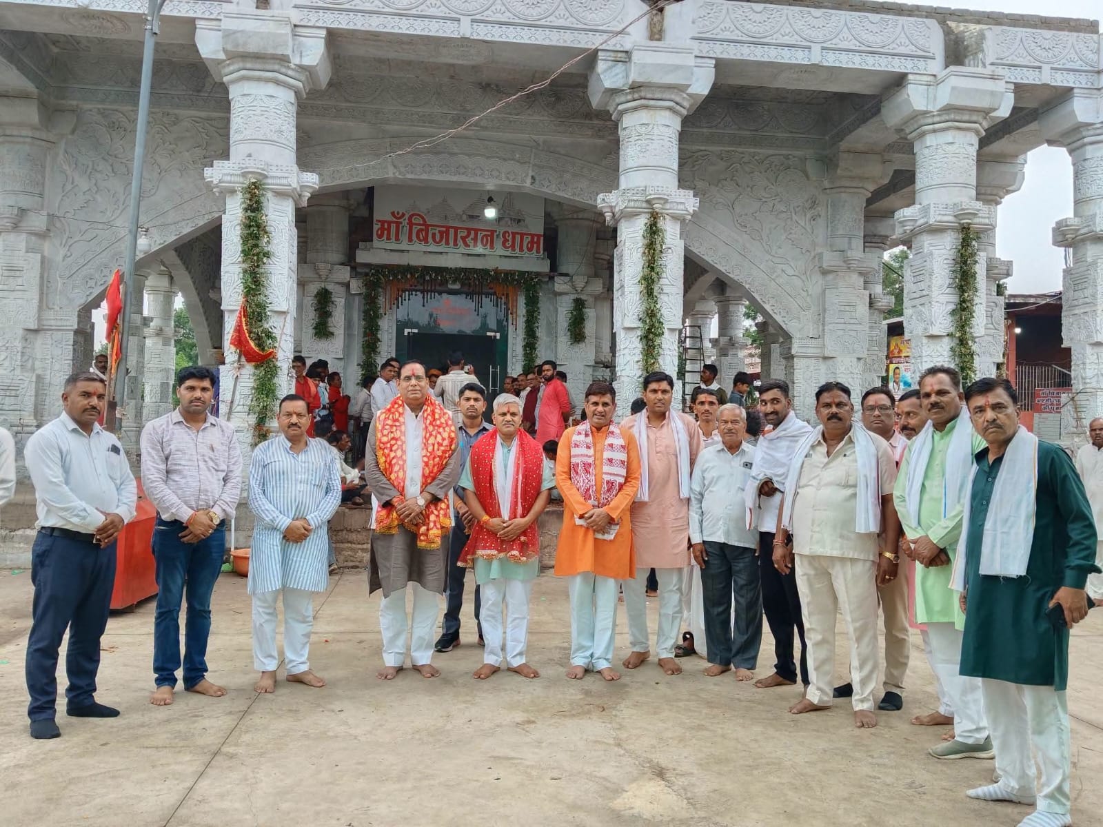 राजगढ़ जिले में स्थित भैंसबामाता का निरीक्षण